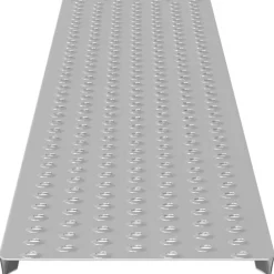 vidaXL Piezas Y Accesorios Para Vehículos-Rampa de Carga 200 kg Plateado 159 x 23 x 5 cm