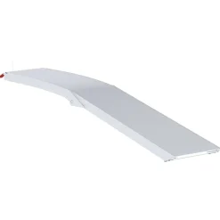 vidaXL Piezas Y Accesorios Para Vehículos-Rampa de motocicleta 680 kg 2 pcs Plateado 205 x 28 x 5 cm