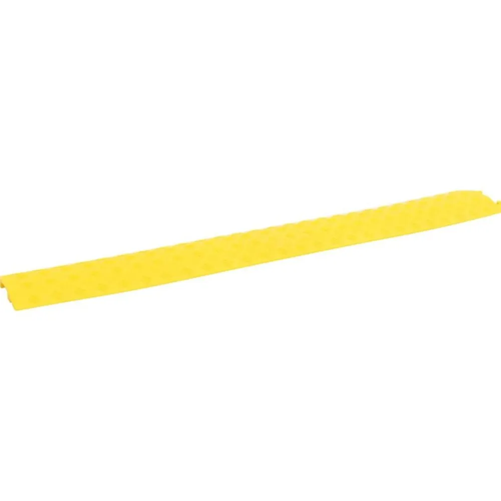 vidaXL Rampa protectora de cables de suelo 4 uds 98,5 cm Amarillo Best