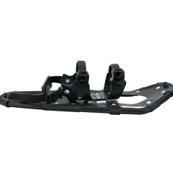 vidaXL Raquetas de nieve 3 en 1 con bastones de senderismo Negro Hot