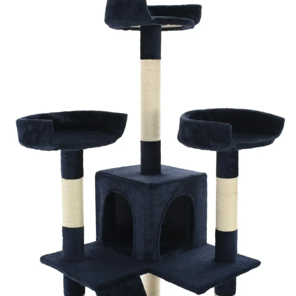 vidaXL Productos Para Mascotas-Rascador para gatos con poste de sisal 170 cm