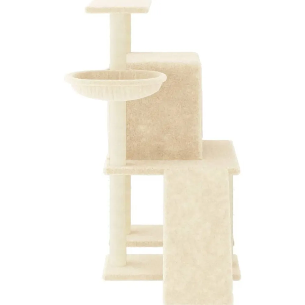 vidaXL Productos Para Mascotas-Rascador para gatos con postes de sisal color 96,5 cm