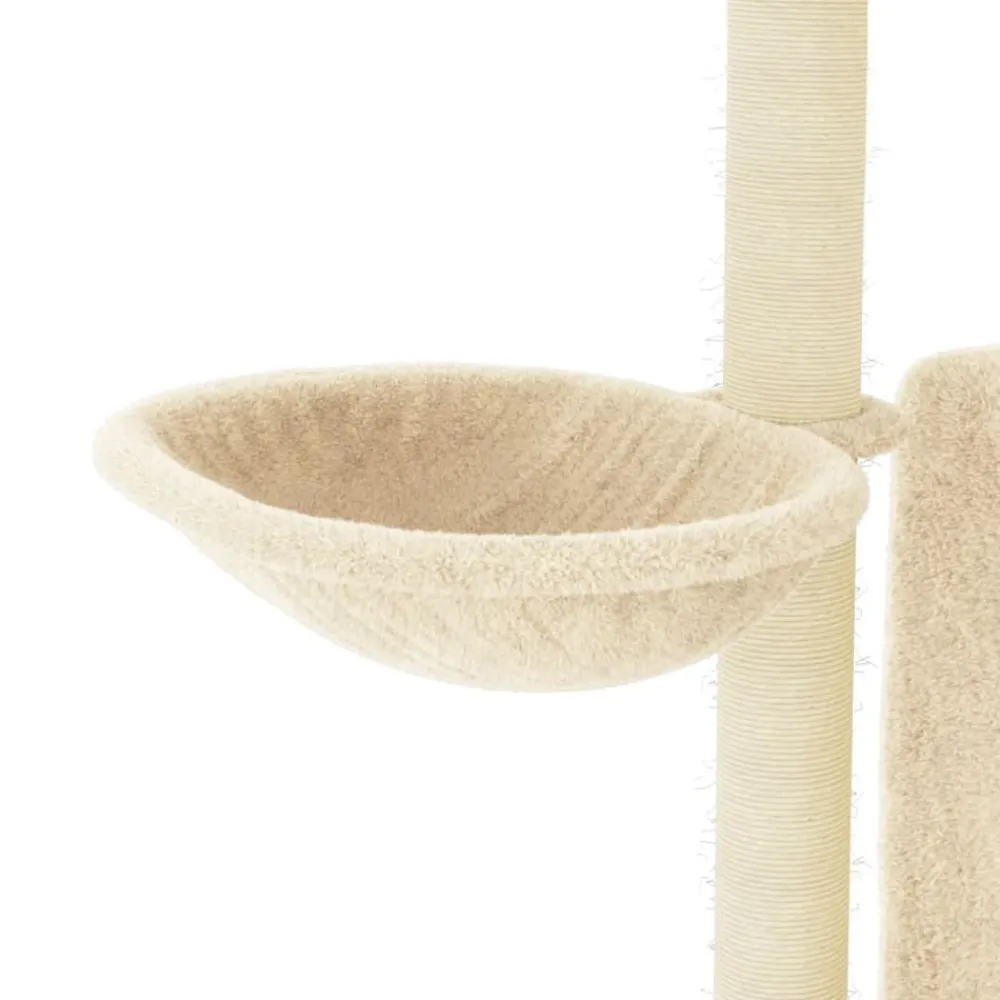 vidaXL Productos Para Mascotas-Rascador para gatos con postes de sisal color 96,5 cm