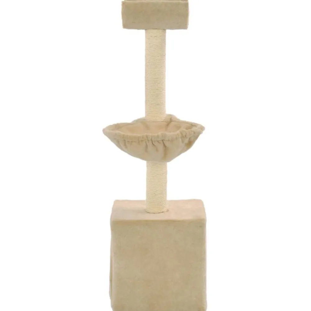 vidaXL Productos Para Mascotas-Rascador para gatos con poste de sisal 105 cm