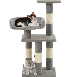vidaXL Productos Para Mascotas-Rascador para gatos con postes de sisal 65 cm
