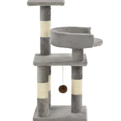 vidaXL Productos Para Mascotas-Rascador para gatos con postes de sisal 65 cm