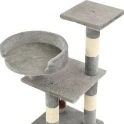 vidaXL Productos Para Mascotas-Rascador para gatos con postes de sisal 65 cm