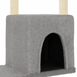vidaXL Productos Para Mascotas-Rascador para gatos con postes de sisal 97,5 cm