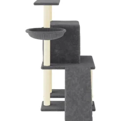 vidaXL Productos Para Mascotas-Rascador para gatos con postes de sisal 96,5 cm