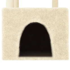 vidaXL Productos Para Mascotas-Rascador para gatos con postes de sisal color 109,5 cm