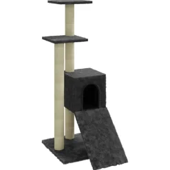 vidaXL Productos Para Mascotas-Rascador para gatos con postes de sisal 92 cm