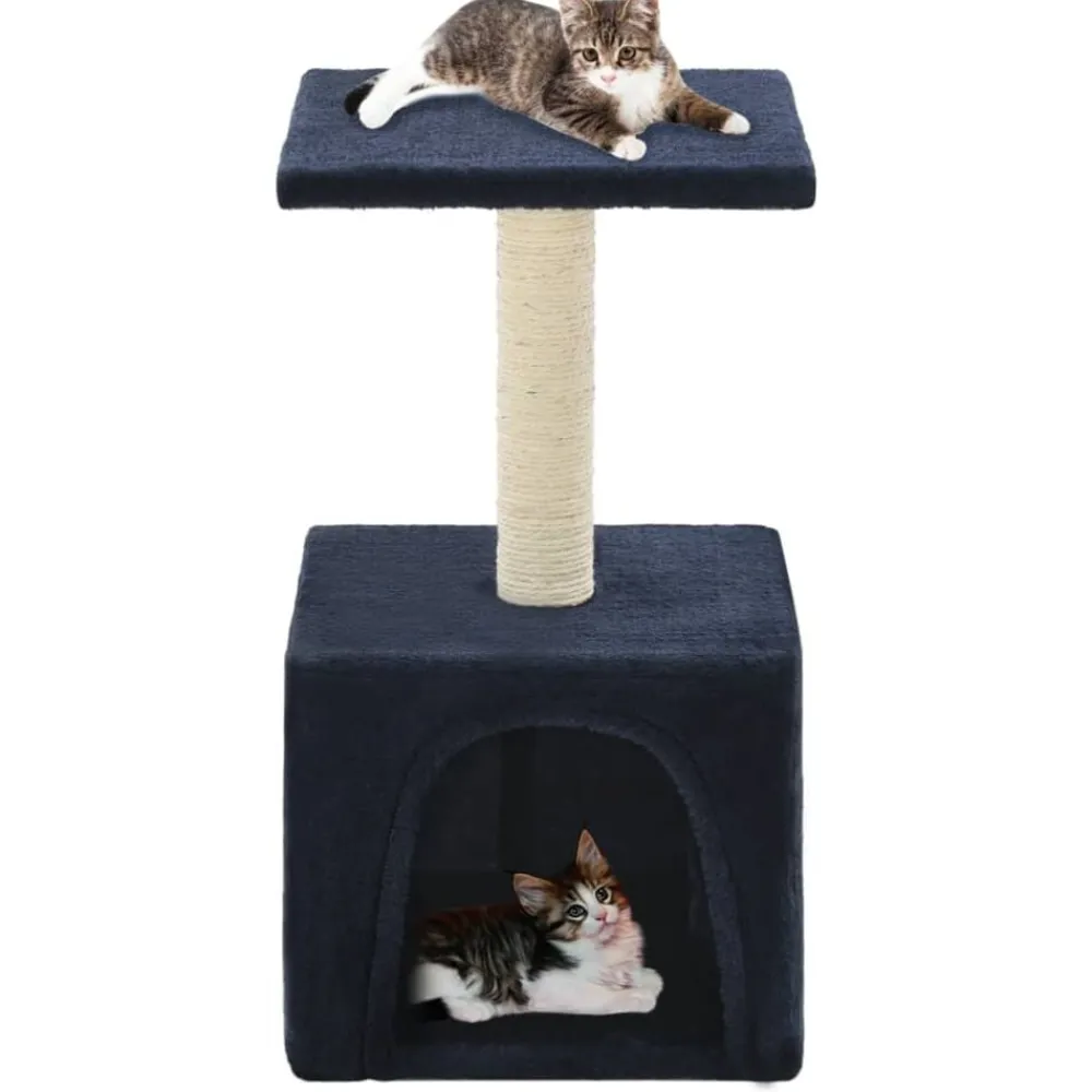 vidaXL Productos Para Mascotas-Rascador para gatos con poste de sisal 55 cm