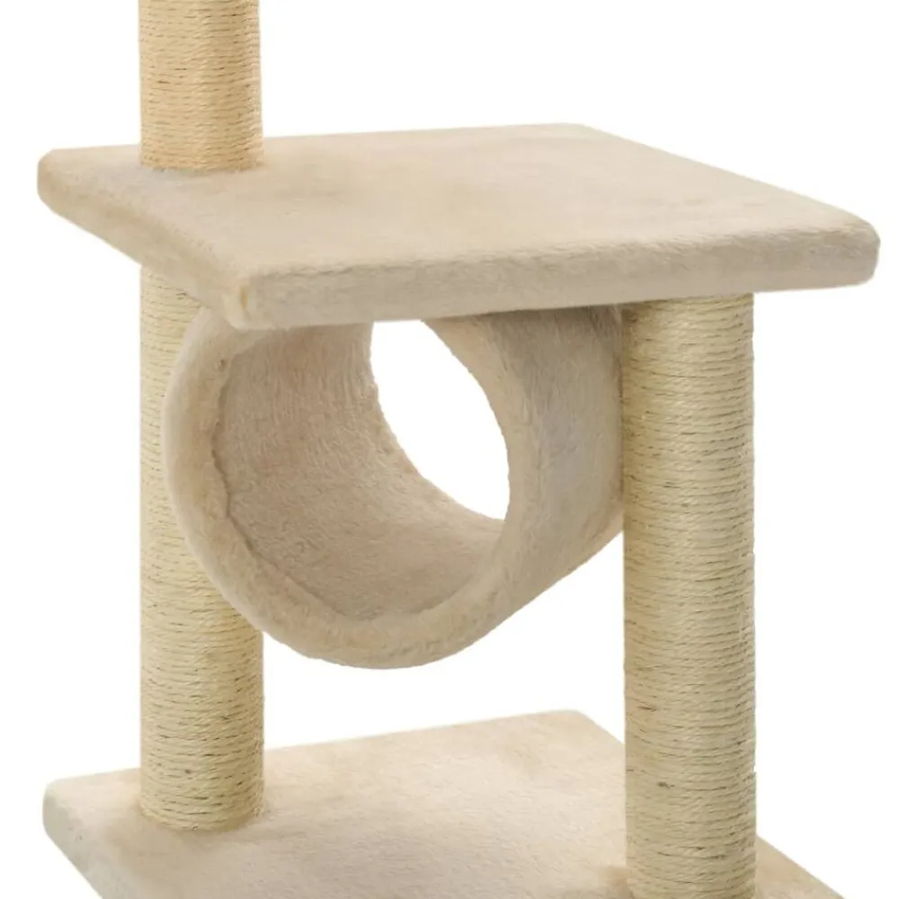 vidaXL Productos Para Mascotas-Rascador para gatos con poste rascador de sisal 65 cm