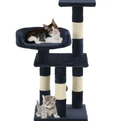 vidaXL Productos Para Mascotas-Rascador para gatos con poste de sisal 65 cm