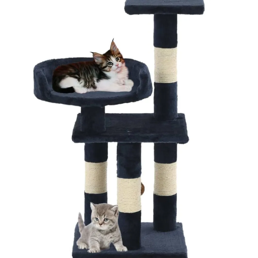 vidaXL Productos Para Mascotas-Rascador para gatos con poste de sisal 65 cm