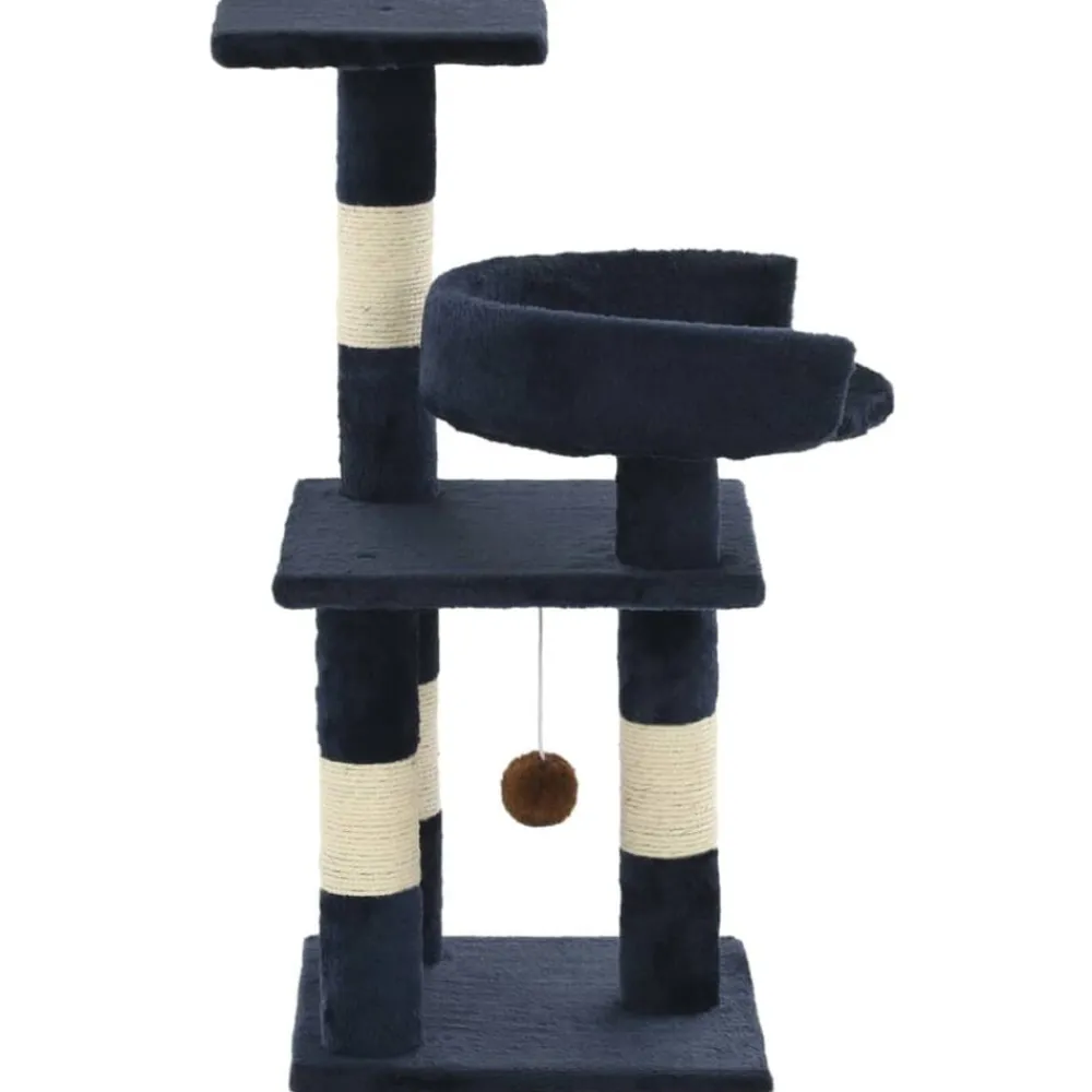 vidaXL Productos Para Mascotas-Rascador para gatos con poste de sisal 65 cm