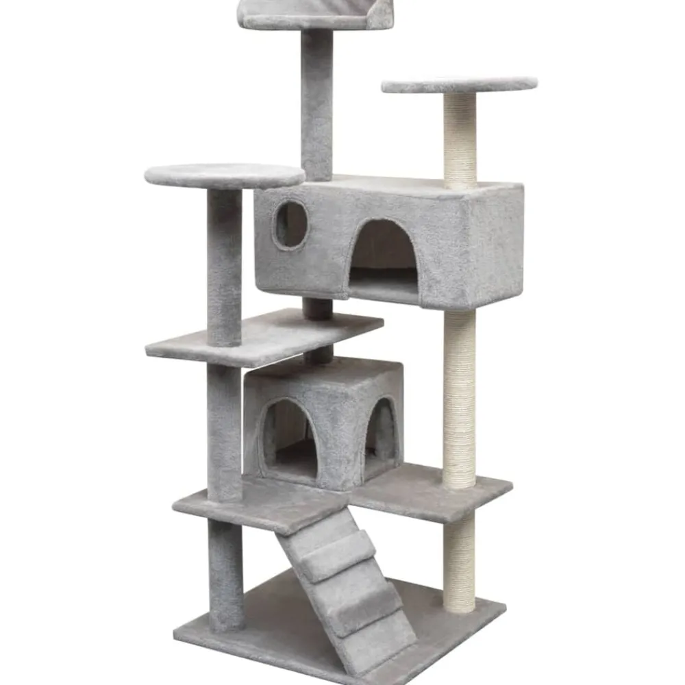 vidaXL Productos Para Mascotas-Rascador para gatos con poste rascador de sisal 125 cm