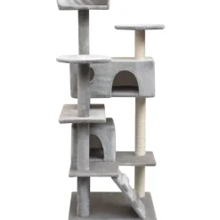 vidaXL Productos Para Mascotas-Rascador para gatos con poste rascador de sisal 125 cm