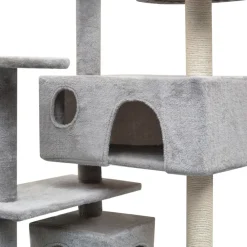 vidaXL Productos Para Mascotas-Rascador para gatos con poste rascador de sisal 125 cm