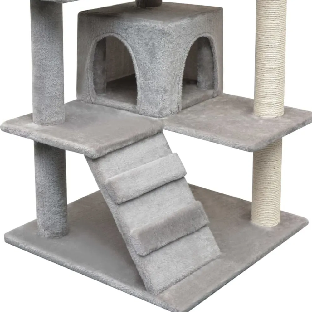 vidaXL Productos Para Mascotas-Rascador para gatos con poste rascador de sisal 125 cm