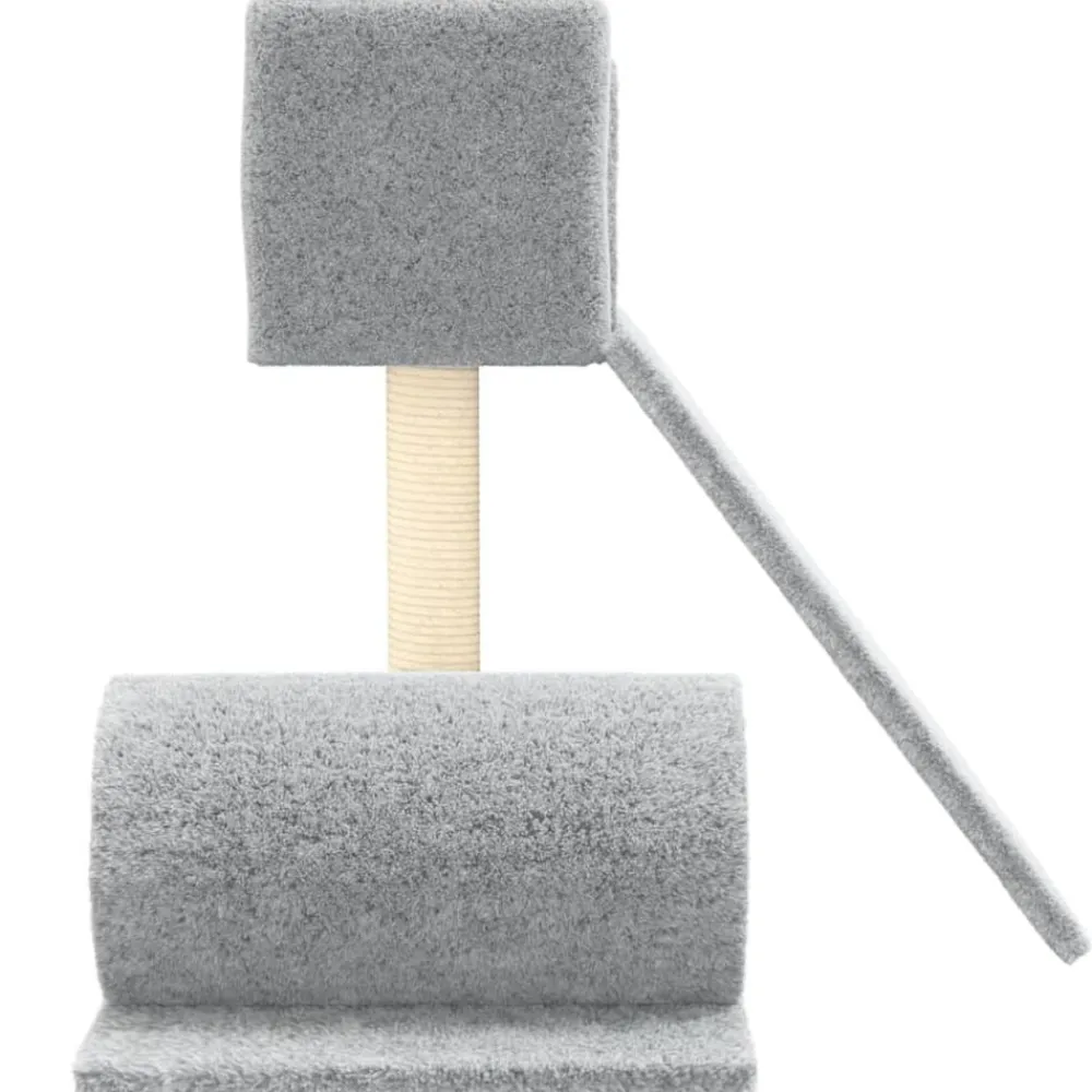 vidaXL Productos Para Mascotas-Rascador para gatos con postes de sisal 59 cm