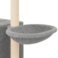 vidaXL Productos Para Mascotas-Rascador para gatos con postes de sisal 145 cm