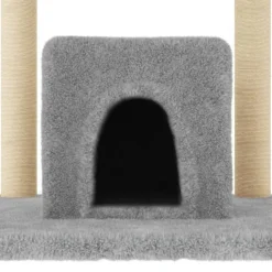 vidaXL Productos Para Mascotas-Rascador para gatos con postes de sisal 154 cm