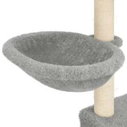 vidaXL Rascador para gatos con postes de sisal 83 cm Gris claro Sale