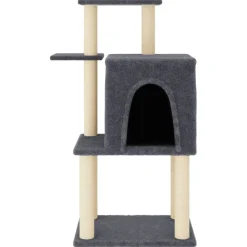 vidaXL Productos Para Mascotas-Rascador para gatos con postes de sisal 97 cm