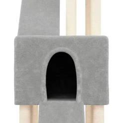 vidaXL Productos Para Mascotas-Rascador para gatos con postes de sisal 190 cm