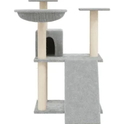 vidaXL Productos Para Mascotas-Rascador para gatos con postes de sisal 83 cm