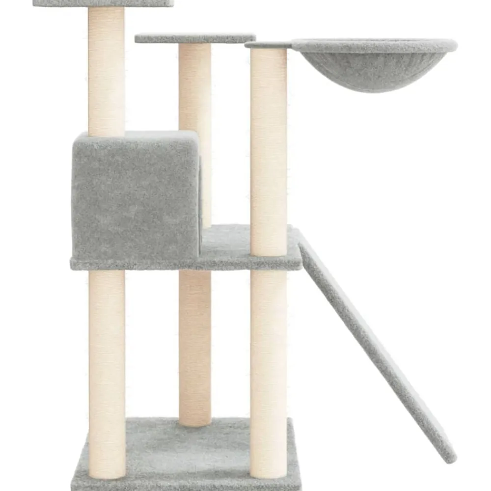 vidaXL Productos Para Mascotas-Rascador para gatos con postes de sisal 83 cm