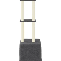 vidaXL Productos Para Mascotas-Rascador para gatos con postes de sisal 133,5 cm