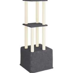 vidaXL Productos Para Mascotas-Rascador para gatos con postes de sisal 133,5 cm