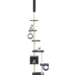 vidaXL Productos Para Mascotas-Rascador para gatos con postes de sisal 260 cm