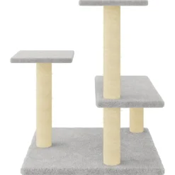 vidaXL Productos Para Mascotas-Rascador para gatos con postes de sisal 61 cm