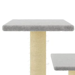 vidaXL Productos Para Mascotas-Rascador para gatos con postes de sisal 61 cm