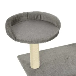 vidaXL Rascador para gatos con postes rascadores de sisal 95 cm Gris Sale