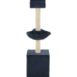 vidaXL Productos Para Mascotas-Rascador para gatos con poste de sisal 105 cm