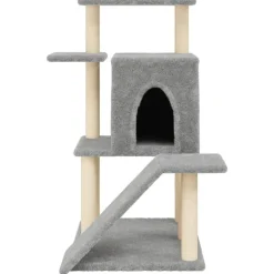 vidaXL Productos Para Mascotas-Rascador para gatos con postes de sisal 97 cm