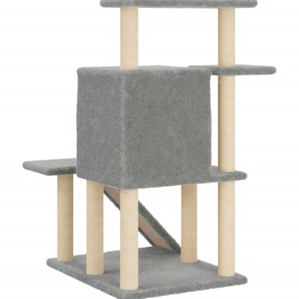 vidaXL Productos Para Mascotas-Rascador para gatos con postes de sisal 97 cm