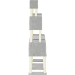 vidaXL Productos Para Mascotas-Rascador para gatos con postes de sisal 199 cm