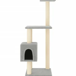 vidaXL Productos Para Mascotas-Rascador para gatos con postes de sisal 104 cm
