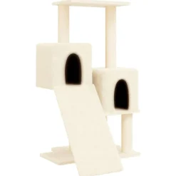 vidaXL Productos Para Mascotas-Rascador para gatos con postes de sisal color 82 cm