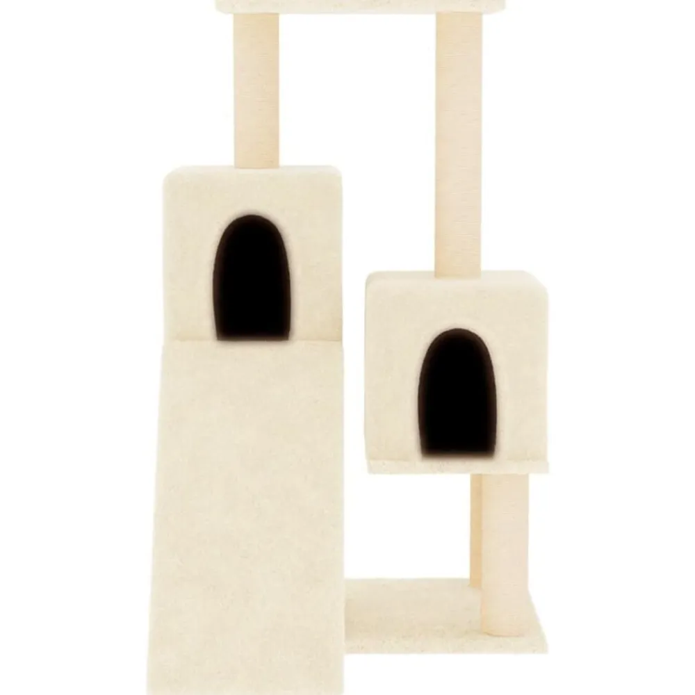vidaXL Productos Para Mascotas-Rascador para gatos con postes de sisal color 82 cm