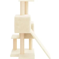 vidaXL Productos Para Mascotas-Rascador para gatos con postes de sisal color 82 cm