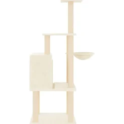 vidaXL Productos Para Mascotas-Rascador para gatos con postes de sisal color 132 cm