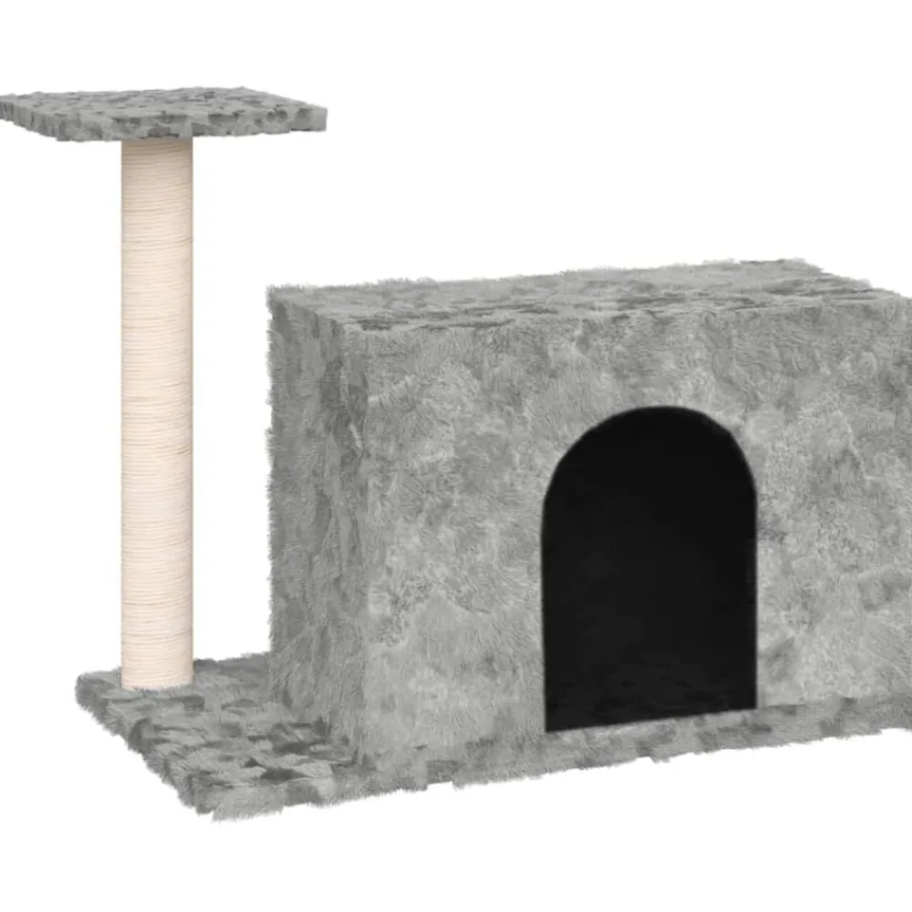 vidaXL Productos Para Mascotas-Rascador para gatos con postes de sisal 51 cm