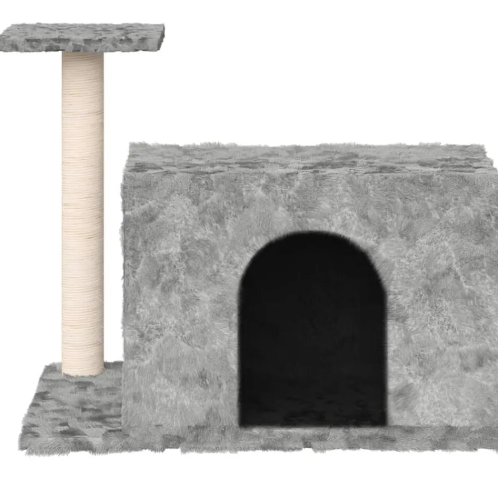 vidaXL Productos Para Mascotas-Rascador para gatos con postes de sisal 51 cm