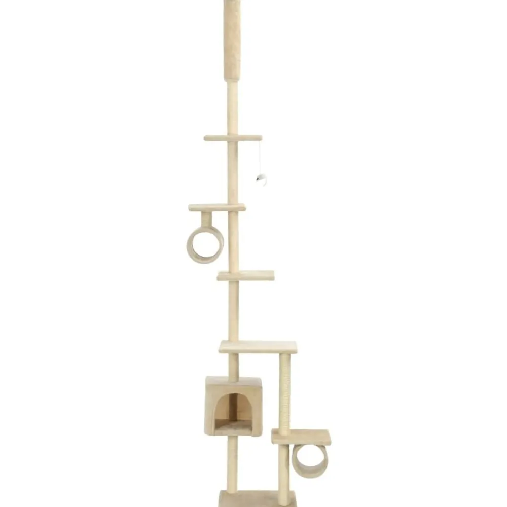 vidaXL Productos Para Mascotas-Rascador para gatos con postes de sisal 260 cm